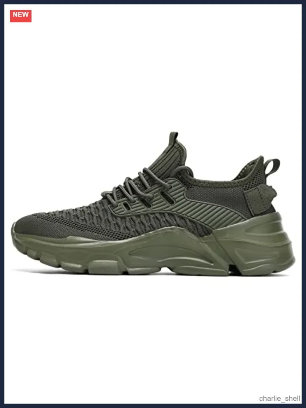 Men's Athletic Running Shoes Non Slip Breathable Lightweight Sneakers